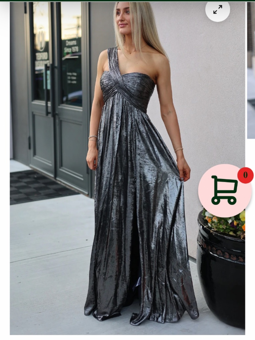Metallic AMUR Dress